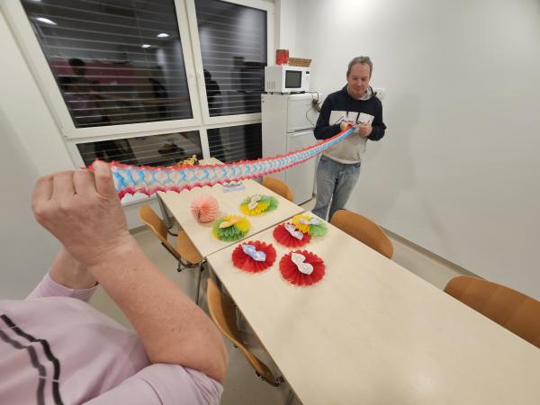 Izdelovanje dekoracije za pusta hrusta