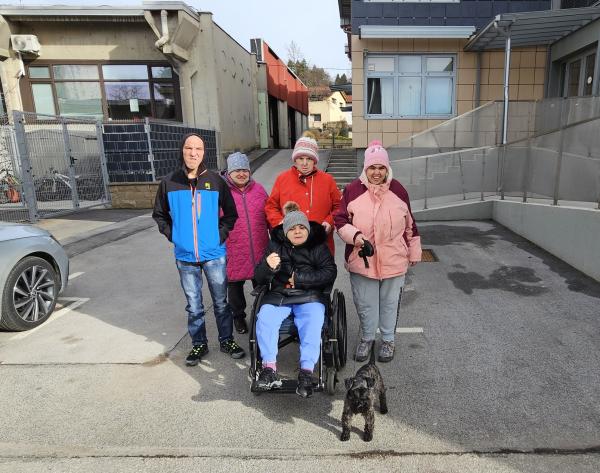 V BE Živa nas je danes obiskala psička Ruby