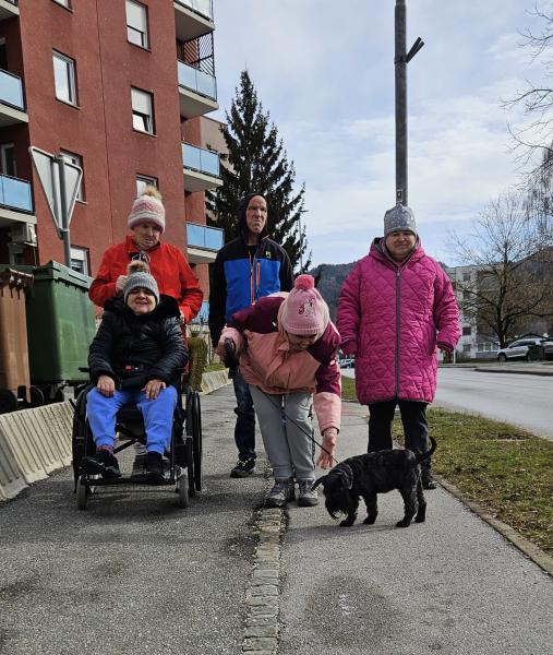 V BE Živa nas je danes obiskala psička Ruby
