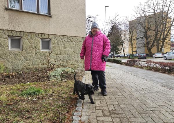 V BE Živa nas je danes obiskala psička Ruby