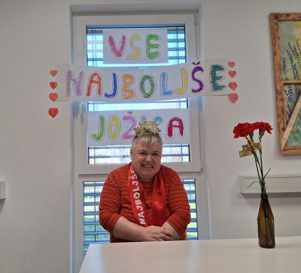 Jožica praznuje rojstni dan