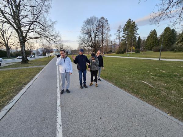 Sprehod in druženje ob pijači z društvom Sožitje