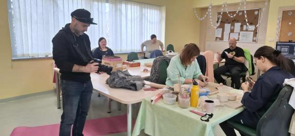 Snemanje za oddajo Tempo: zgodba naše Diandre