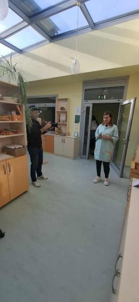 Snemanje za oddajo Tempo: zgodba naše Diandre