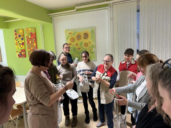 Ustvarjalno druženje učencev in uporabnikov VDC SAŠA