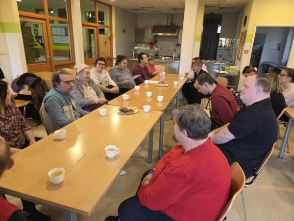 Čajanka ob branju Martina Krpana v Žalcu