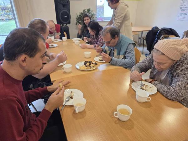 Čajanka ob branju Martina Krpana v Žalcu