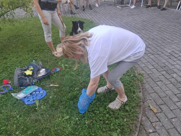 Obisk štirinožne prijateljice Lacy